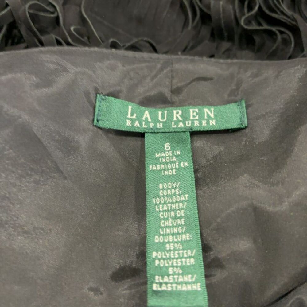 Ralph Lauren Textured Suede Mini Skirt - Picture 3 of 3